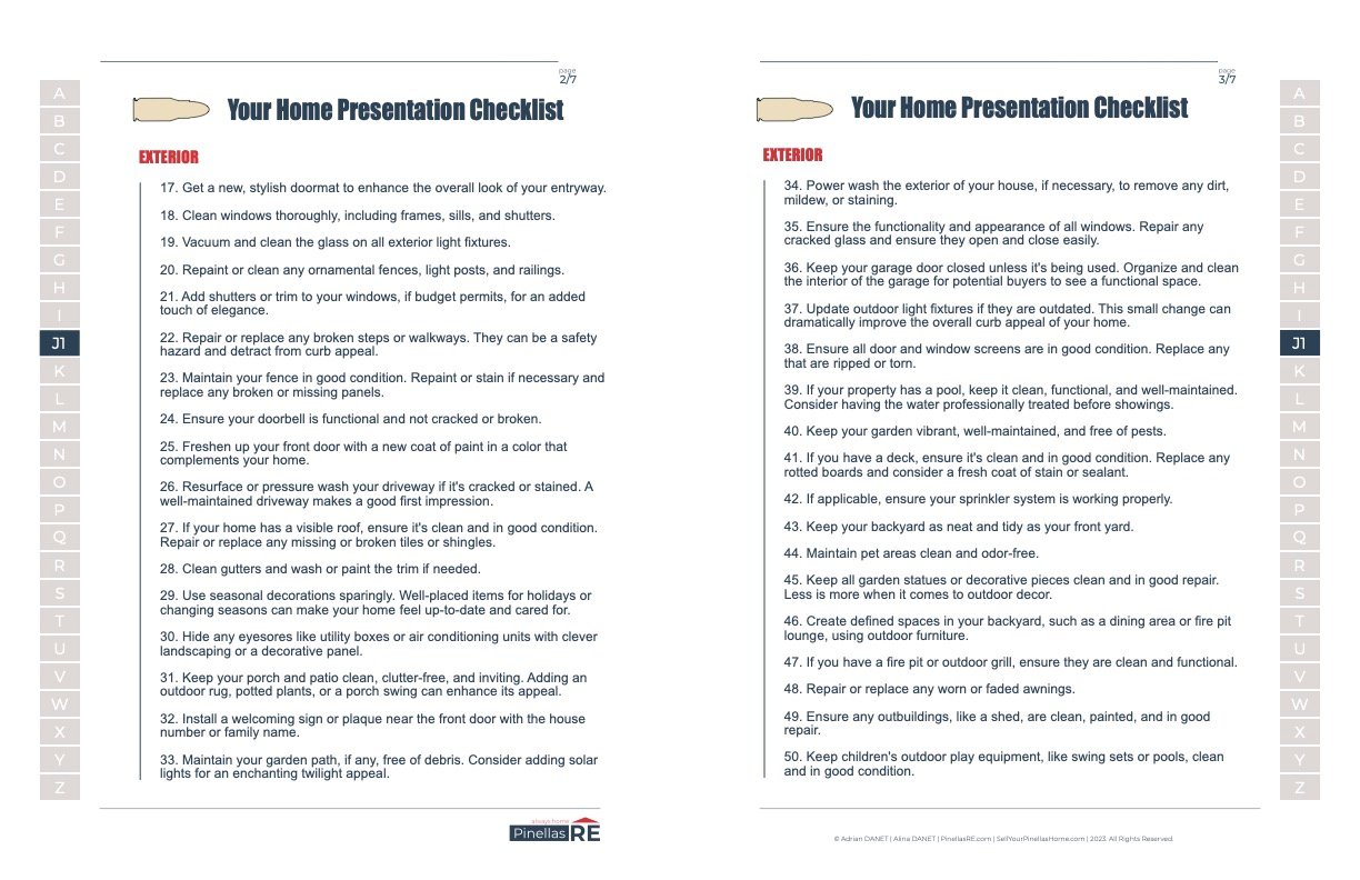 100 Things To Consider When Preparing Your Home For Sale page 2 of 4