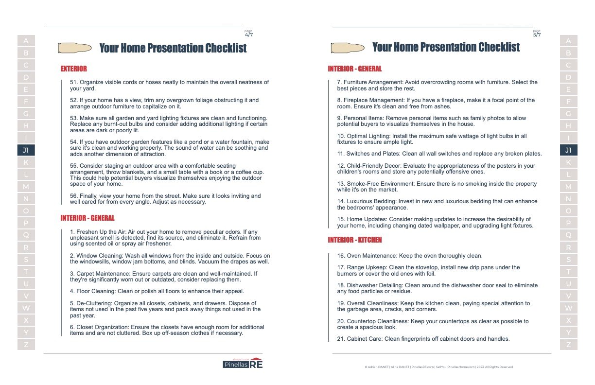 100 Things To Consider When Preparing Your Home For Sale page 3 of 4